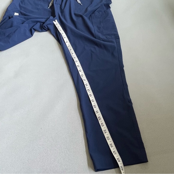 RENEW Wonderwink Blue Zip Front Scrubs Full JumpSuit Modern Fit Women’s XL - Picture 11 of 12